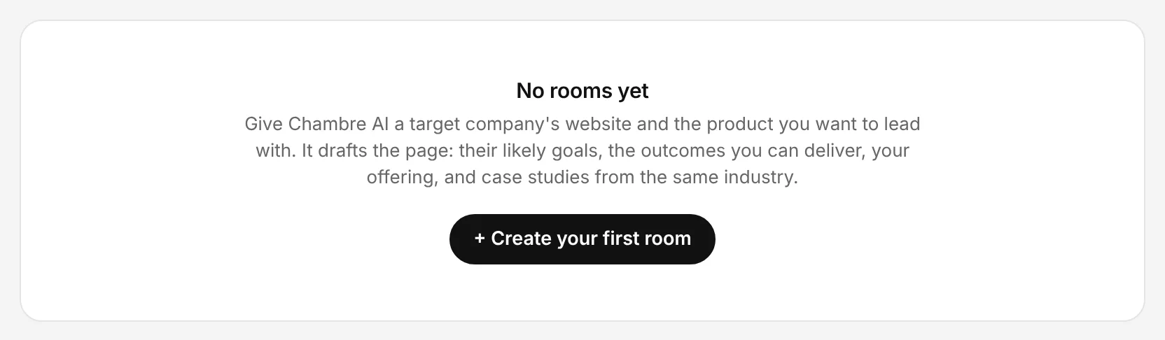 Create the room